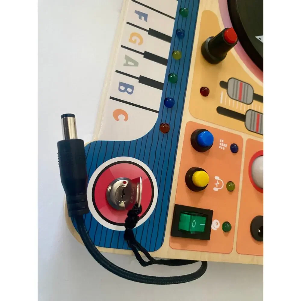 Busy Board DJ Toy – Interactive Music & Activity Toy – New